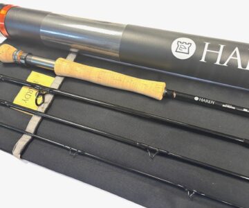   Hardy HBX Sintrix 440 9′ Four Piece Traveler Line #8 Salt Trout Fly Rod Mint Condition