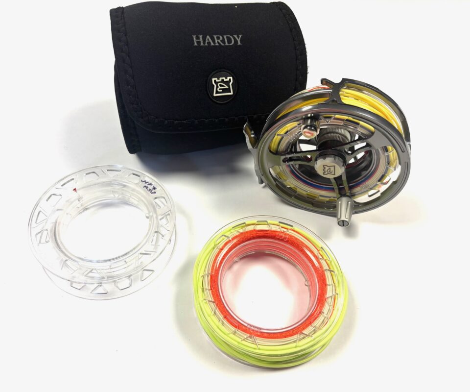   Hardy Ultralite Disc 6000 UDC Reel With Two Cassettes And Pouch