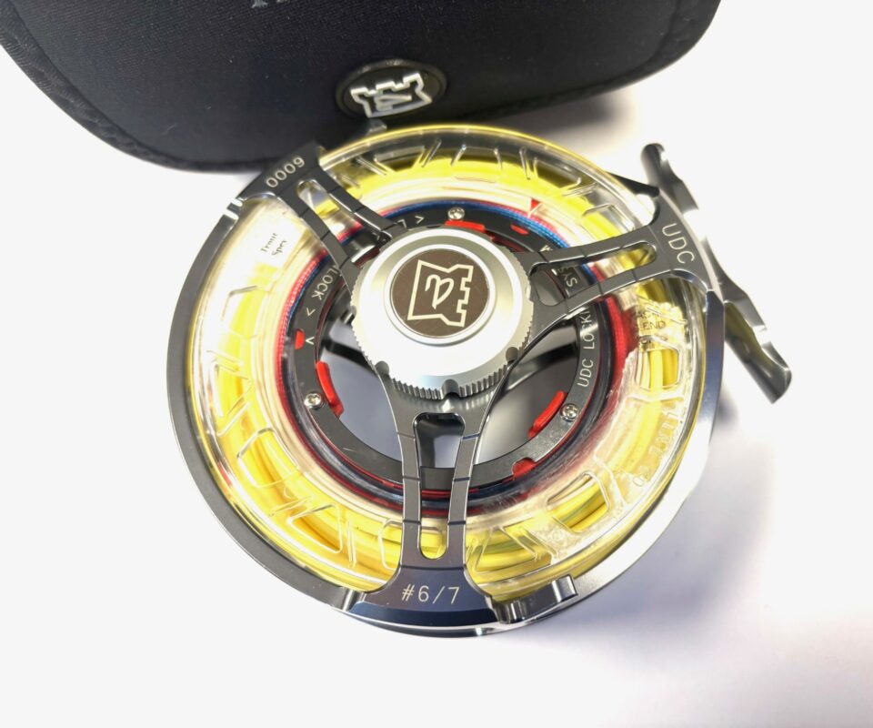   Hardy Ultralite Disc 6000 UDC Reel With Two Cassettes And Pouch