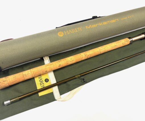   Hardy Marksman 11′ 2 piece Specialist Avon rod with bag and case ex condition