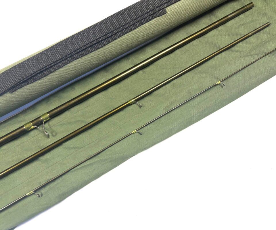   Hardy Marksman Specialist Float 13′ three piece carbon rod with bag and tube