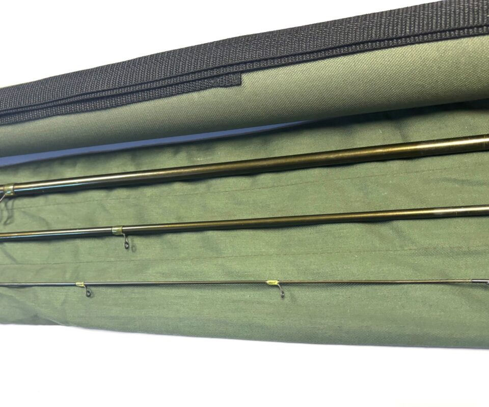   Hardy Marksman Specialist Float 13′ three piece carbon rod with bag and tube