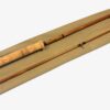 J S Sharpes of Aberdeen for Farlow 9′ 3" 2 piece split cane spinning rod with bag