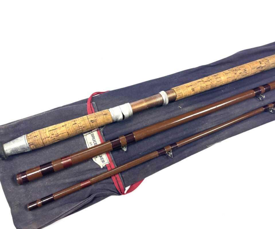   Bruce & Walker Expert Carbon 15′ 3 piece salmon fly rod #9-11