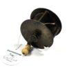 Brass Salmon 3.25" Crankwind Victorian Reel Peter Wheat Collection
