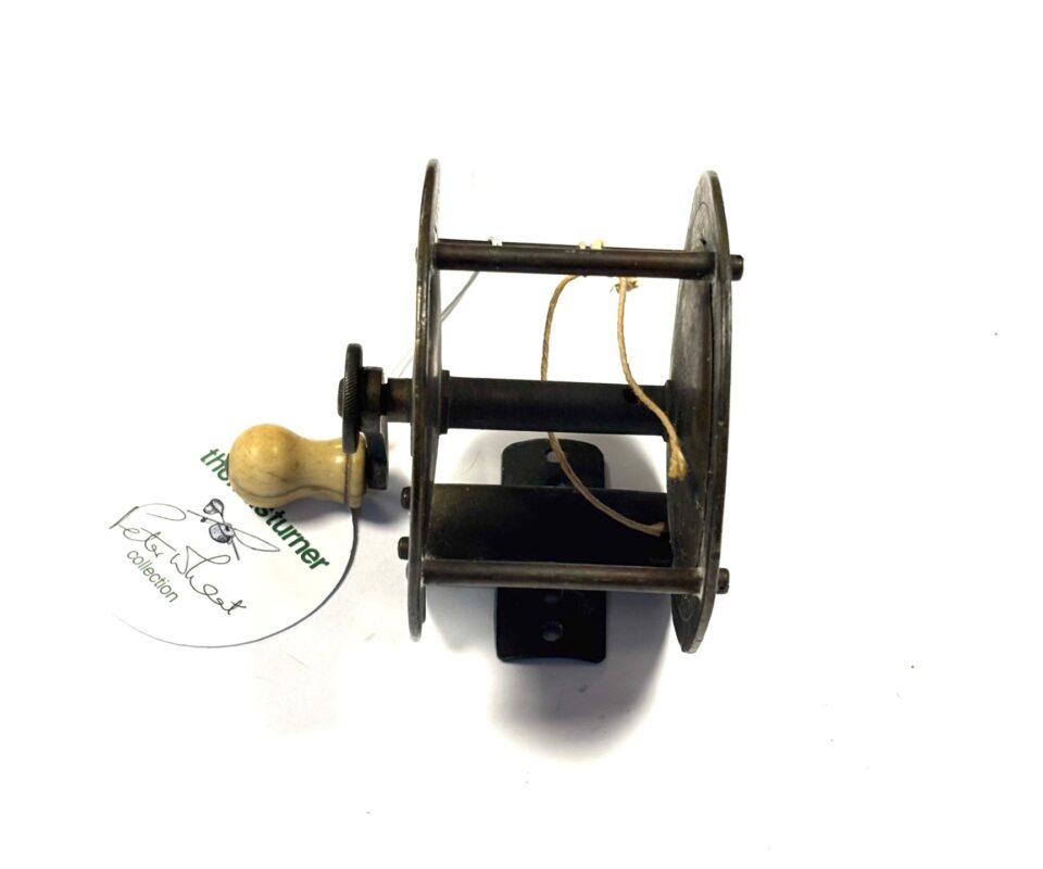   Brass Salmon 3.25" Crankwind Victorian Reel Peter Wheat Collection