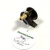 Rare 1.25"All Brass Crank Wind Reel 1880s Peter Wheat Collection