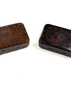   Pair of Hardy Neroda vintage small top pocket fly boxes