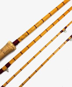   Hardy Wye Palakona cane 12’ 6 3 Piece salmon fly rod with green Hardy bag