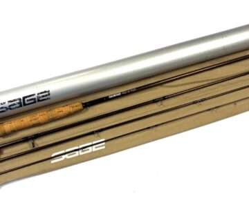   Sage Graphite 2 690-4DS fly rod 9' 4 piece #6, rare rod with Sage tube