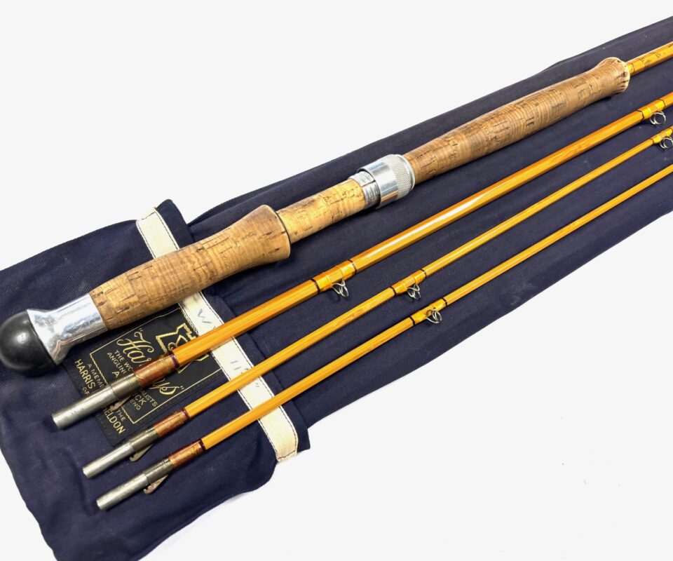   Hardy Wye Palakona cane 11' 3 piece salmon fly rod #7 with Hardy bag