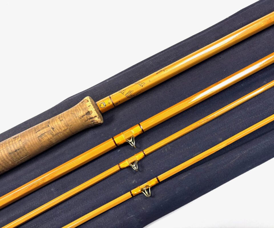  Hardy Wye Palakona cane 11' 3 piece salmon fly rod #7 with Hardy bag