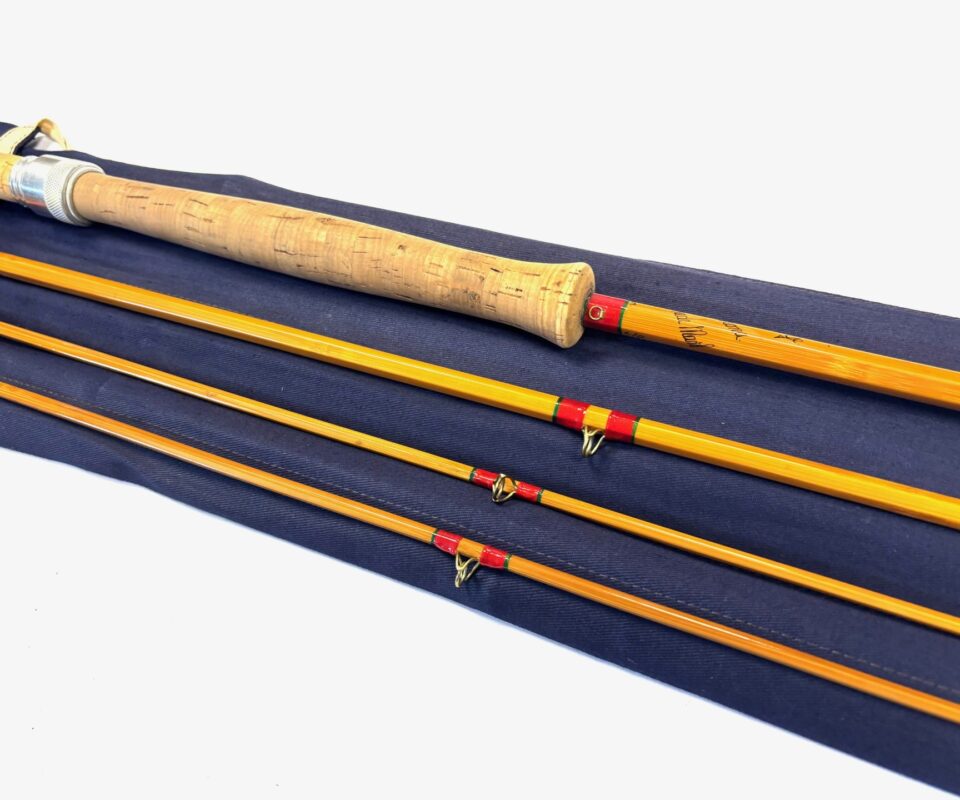   Hardy Wye Palakona cane 11' 3 piece salmon fly rod #7 with Hardy bag & Tags