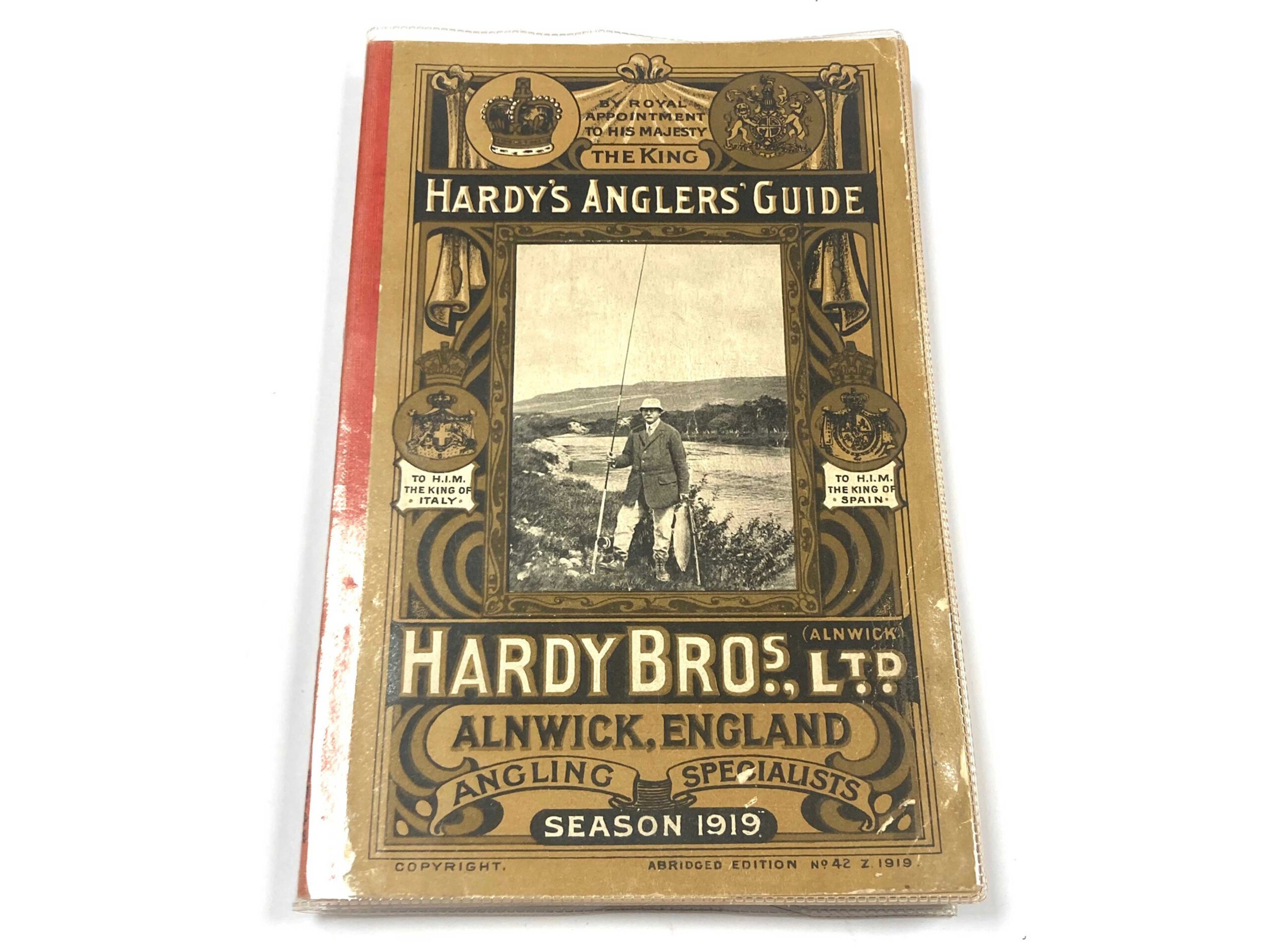 Hardy Anglers Guide 1917 Fishing Tackle Reel & Catalogue For The Collector EX RARE