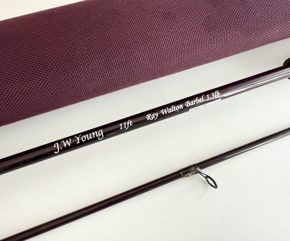   J.W. Young  Ray Walton Barbel Coarse fishing rod 11'