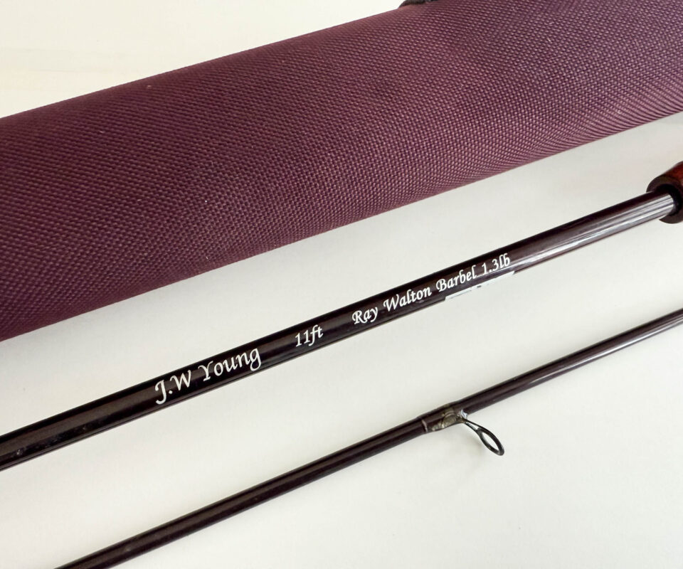   J.W. Young  Ray Walton Barbel Coarse fishing rod 11'