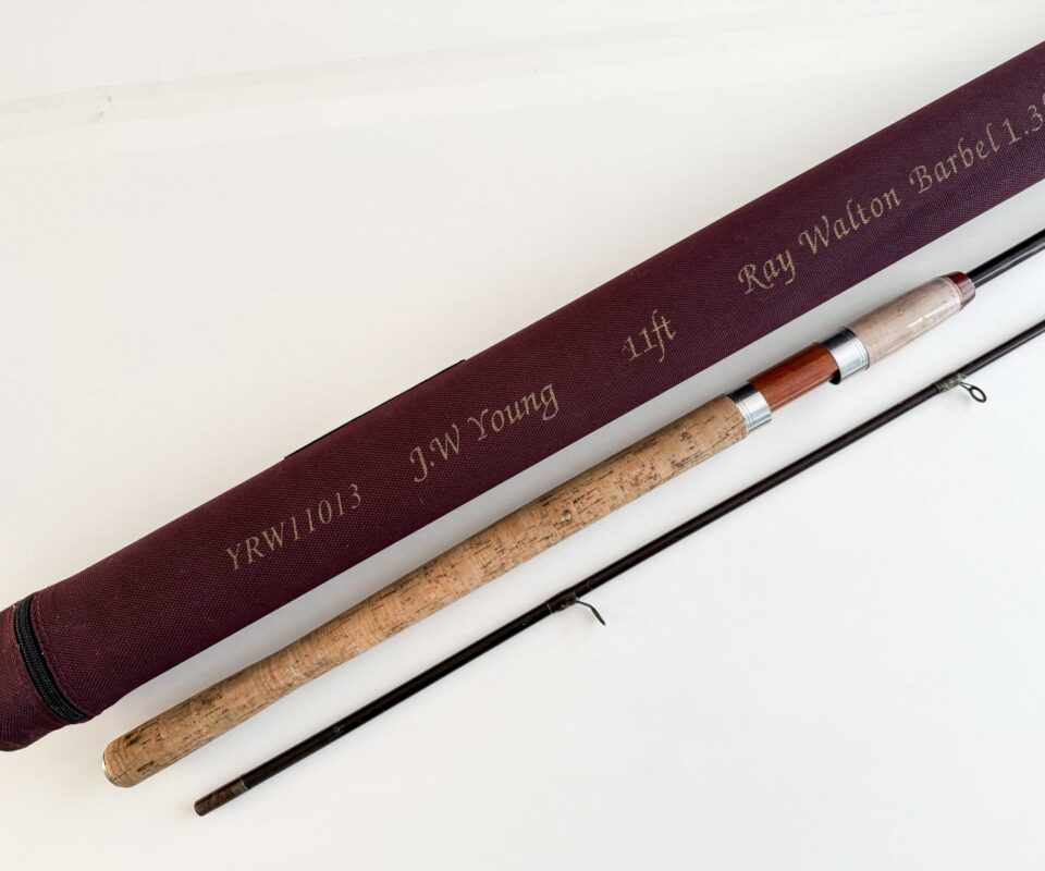   J.W. Young  Ray Walton Barbel Coarse fishing rod 11'