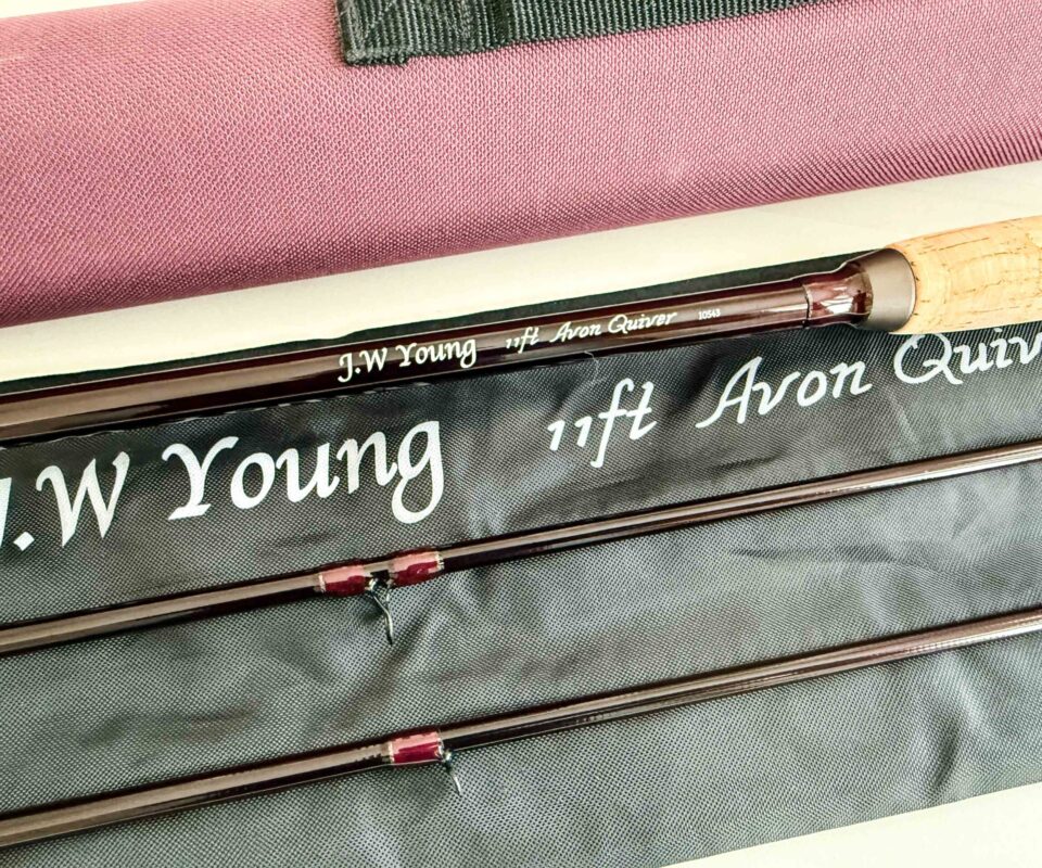  J.W. Young  Avon Quiver fishing rod 11'