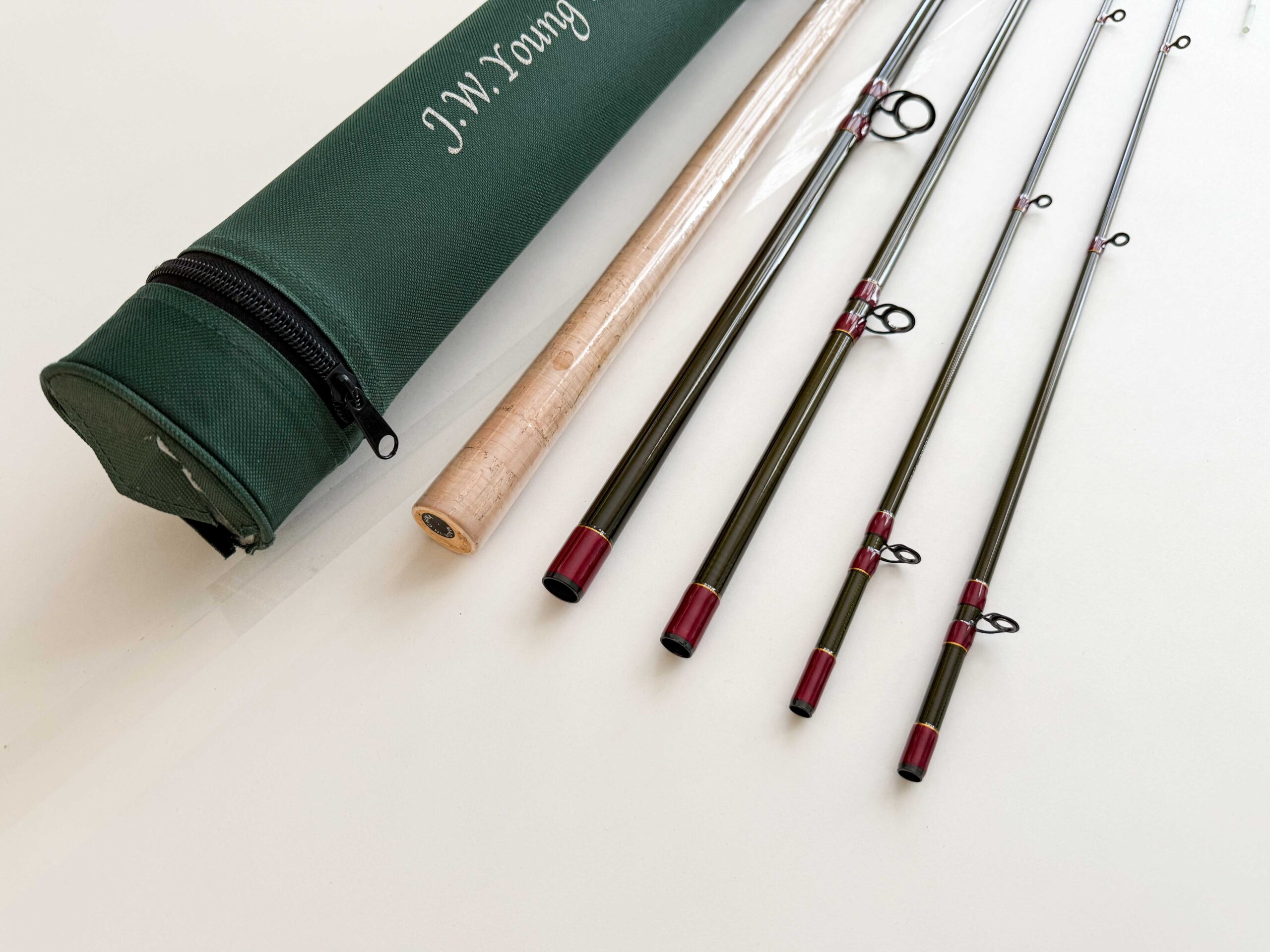 J.W. Young 12' Specimen Barbel Multi tip Travel rod