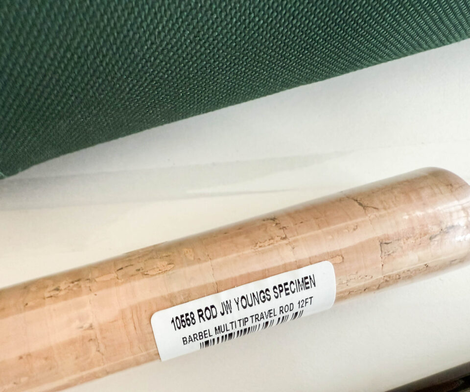 J.W. Young 12' Specimen Barbel Multi tip Travel rod