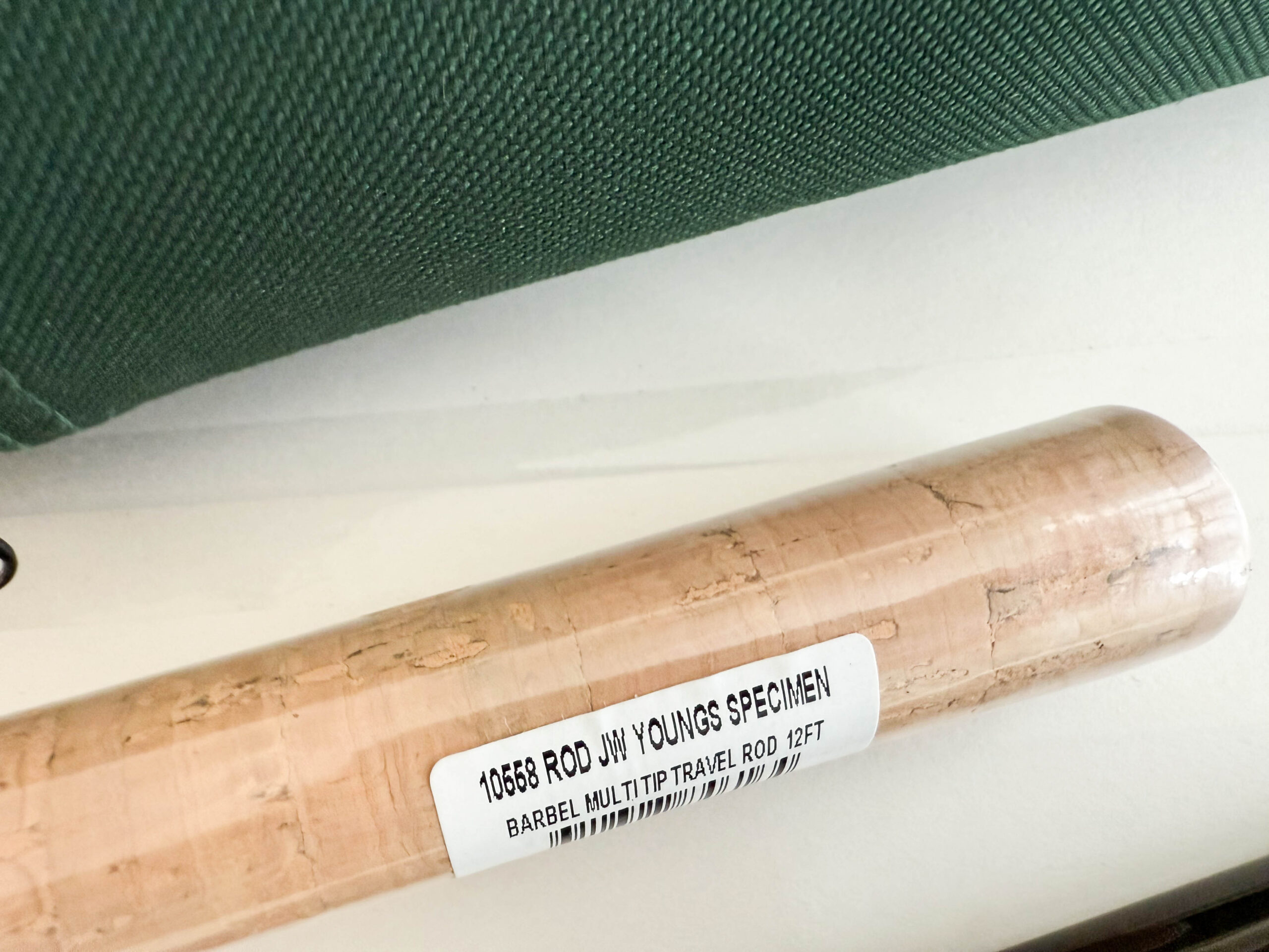 J.W. Young 12' Specimen Barbel Multi tip Travel rod