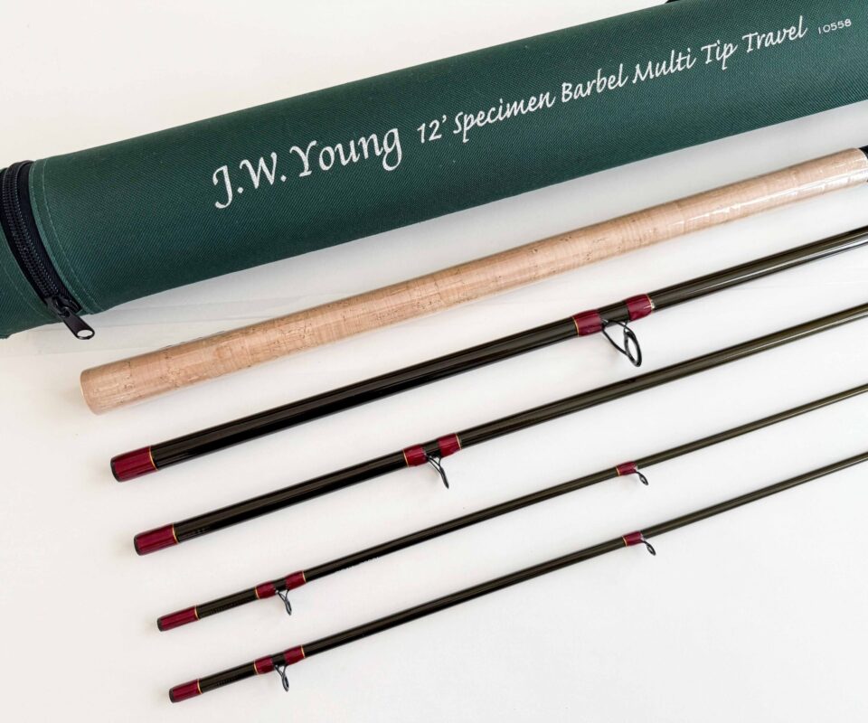 J.W. Young 12' Specimen Barbel Multi tip Travel rod