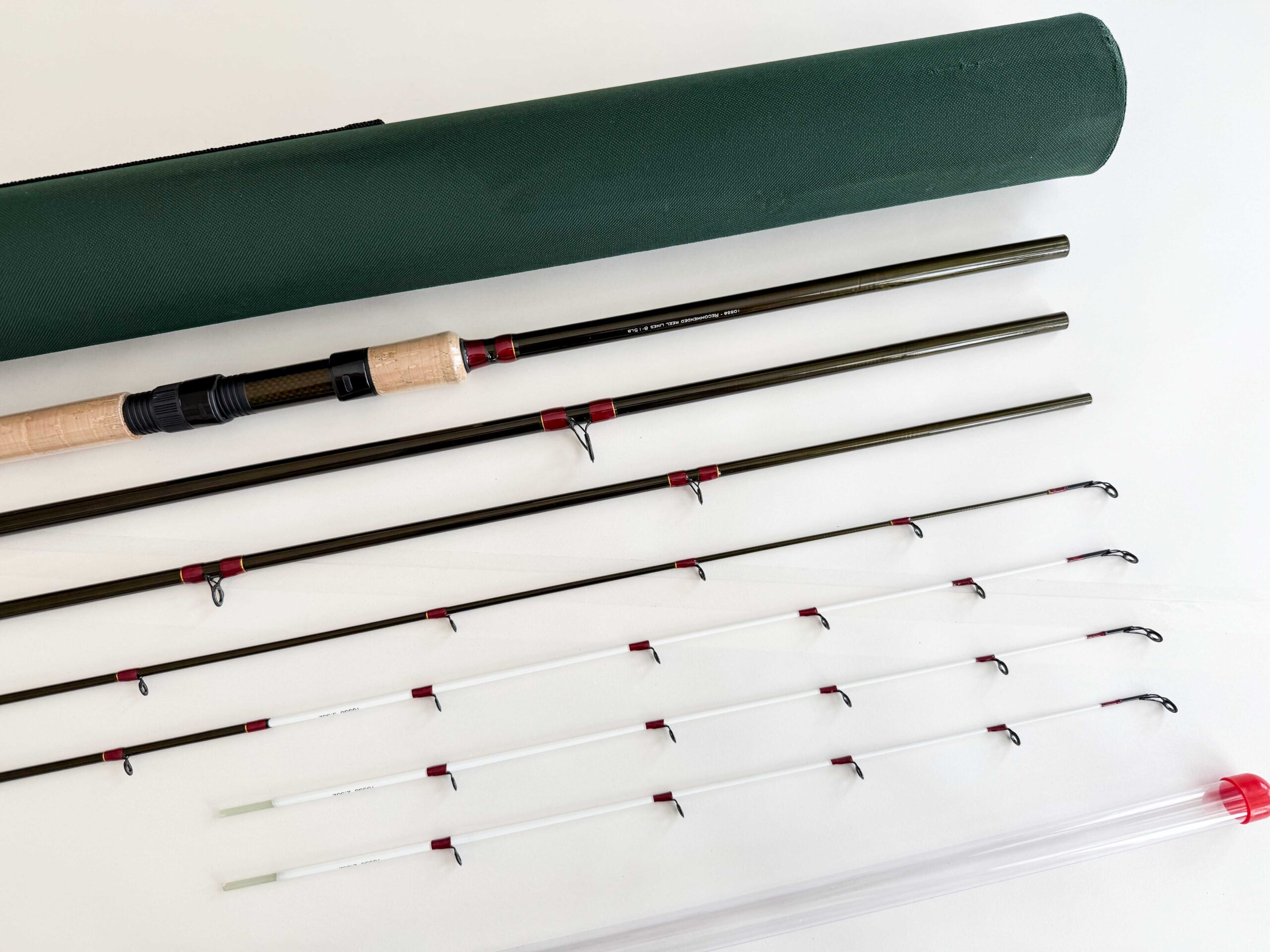 J.W. Young 12' Specimen Barbel Multi tip Travel rod