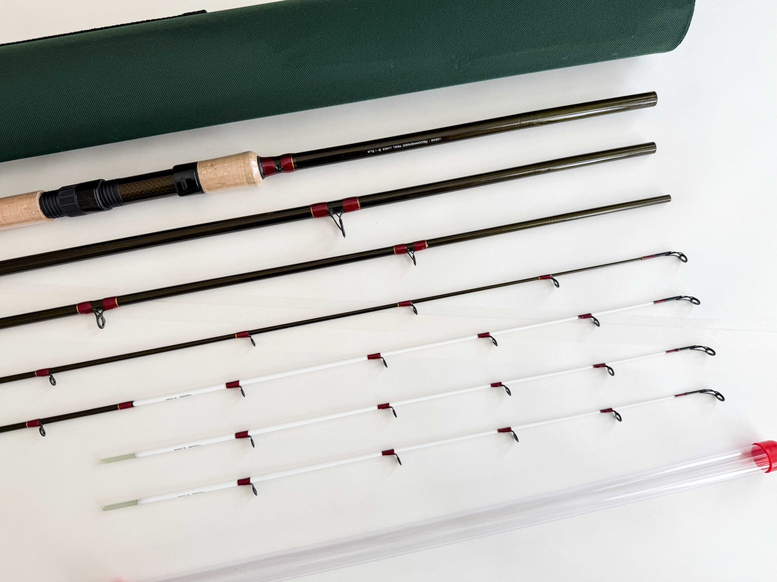 J.W. Young 12' Specimen Barbel Multi tip Travel rod