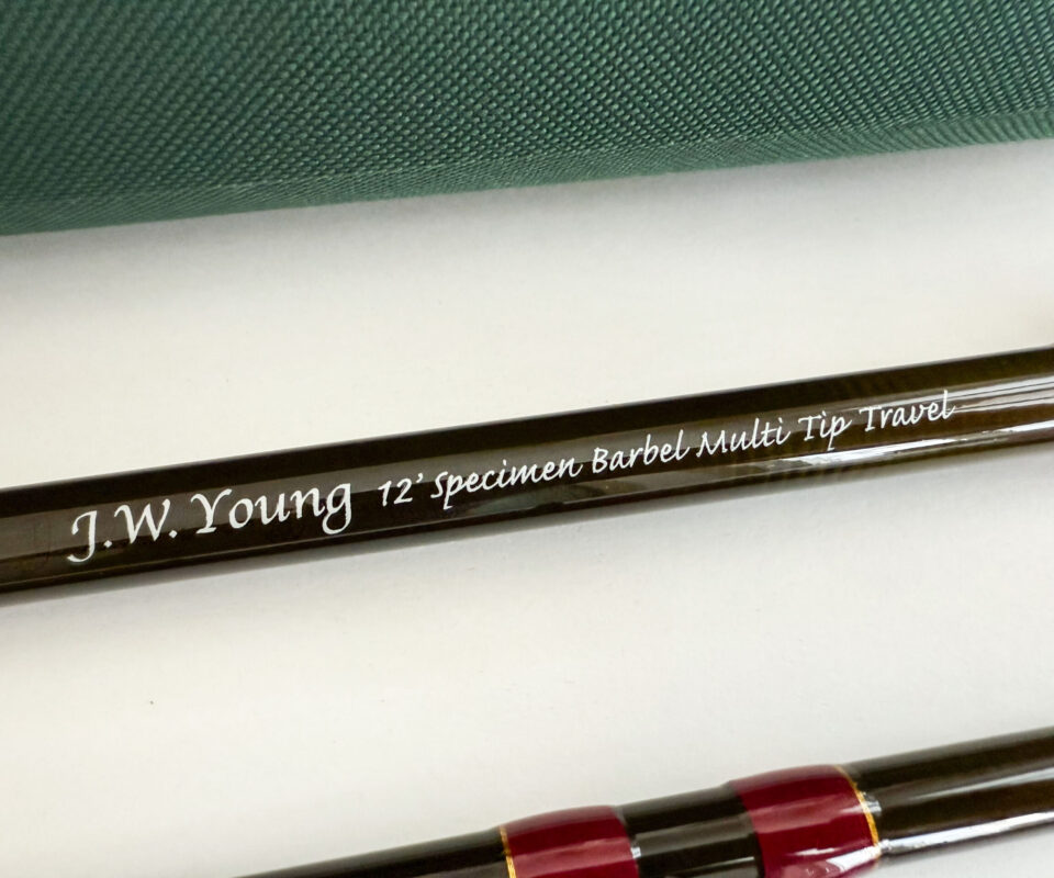 J.W. Young 12' Specimen Barbel Multi tip Travel rod