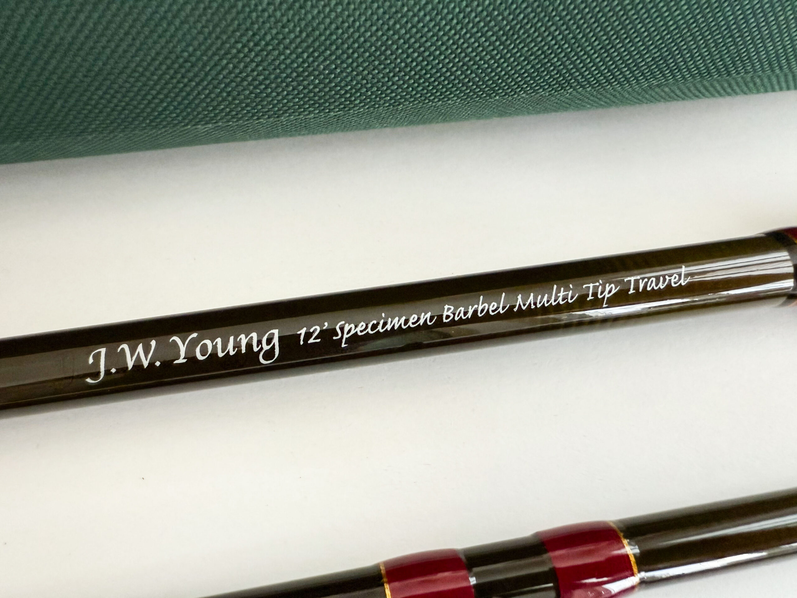 J.W. Young 12' Specimen Barbel Multi tip Travel rod