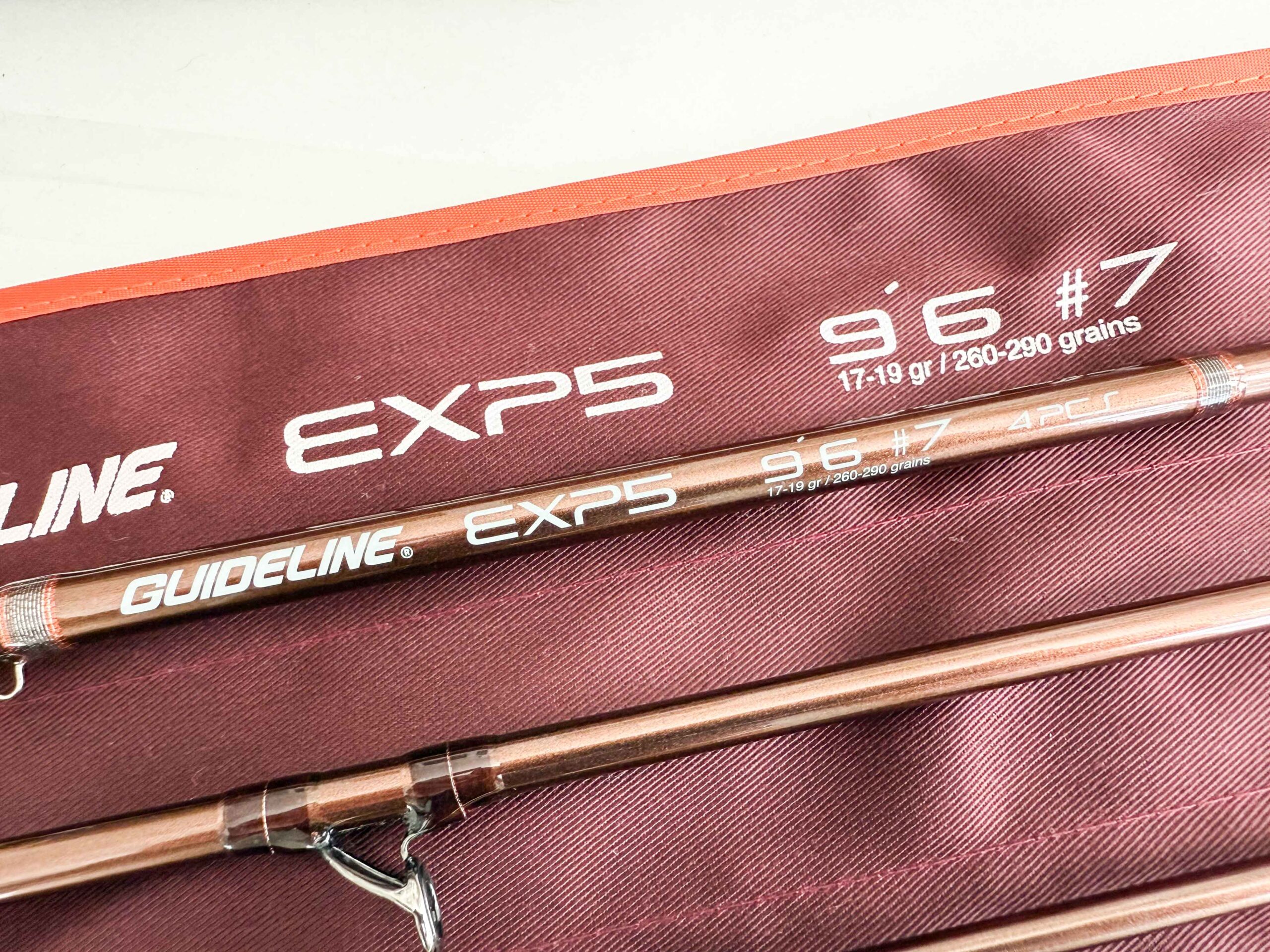 Guideline EXP5 Trout fly rod 9'6" #7