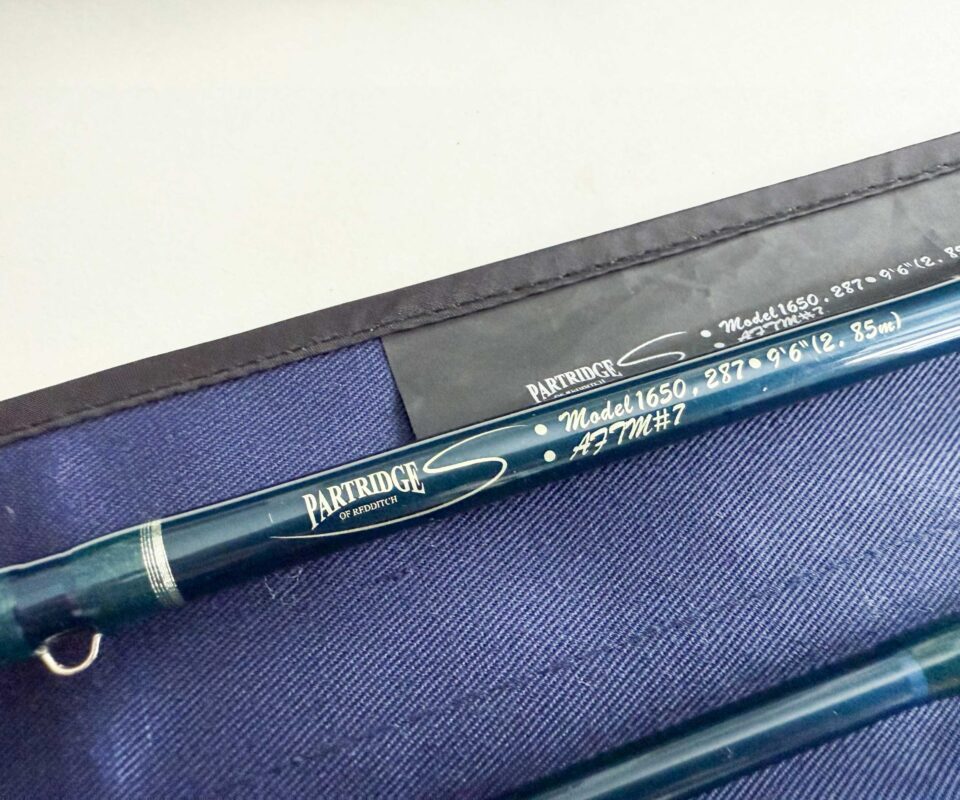   Partridge 1650 9' #7  Trout fly rod