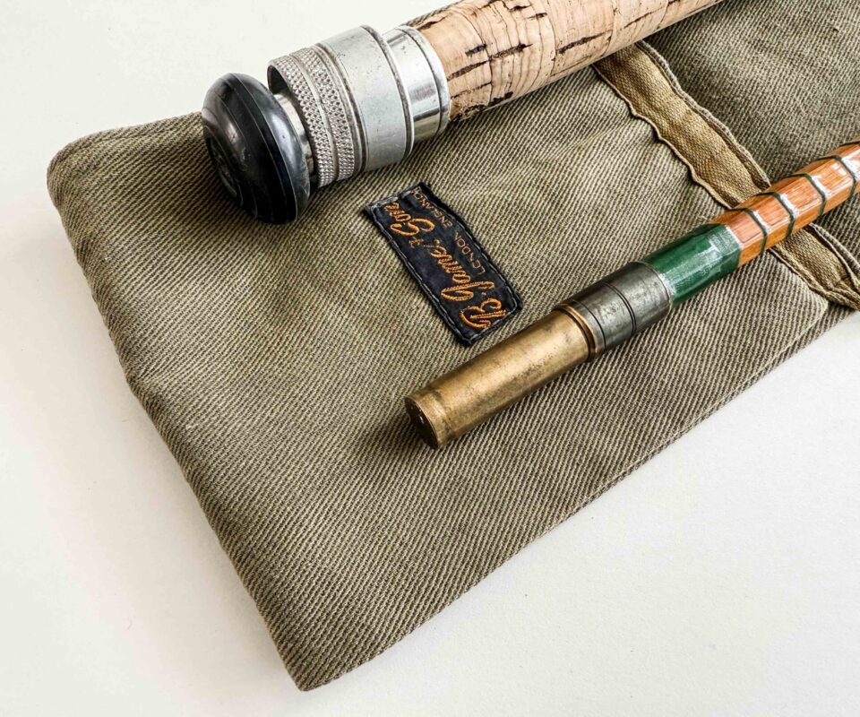   B James & Son Richard Walker S/U Mk IV split cane rod, 10' 2pc