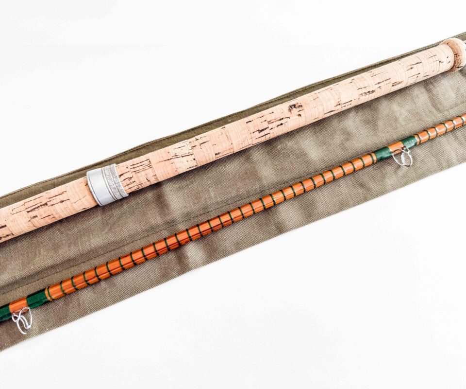   B James & Son Richard Walker S/U Mk IV split cane rod, 10' 2pc