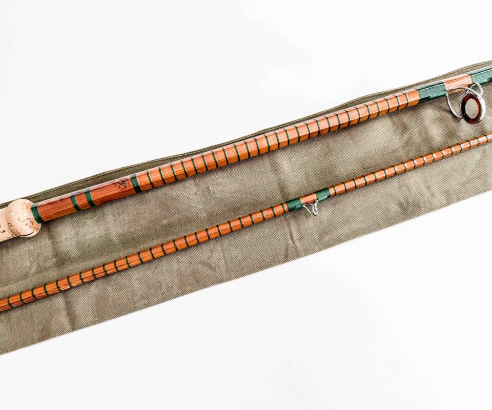   B James & Son Richard Walker S/U Mk IV split cane rod, 10' 2pc