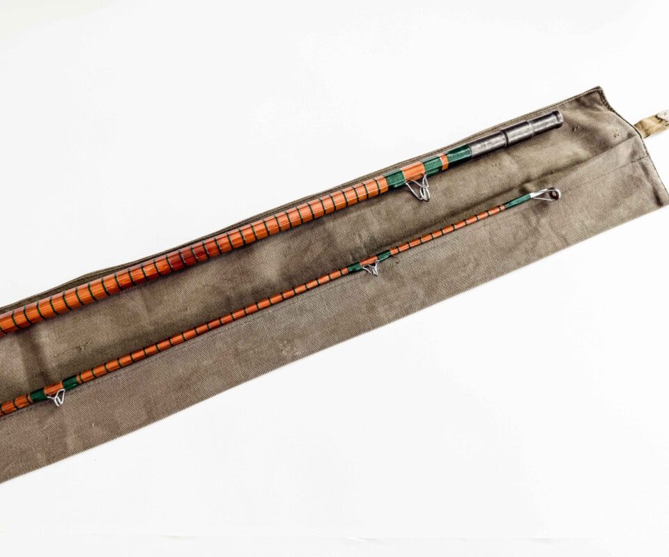   B James & Son Richard Walker S/U Mk IV split cane rod, 10' 2pc