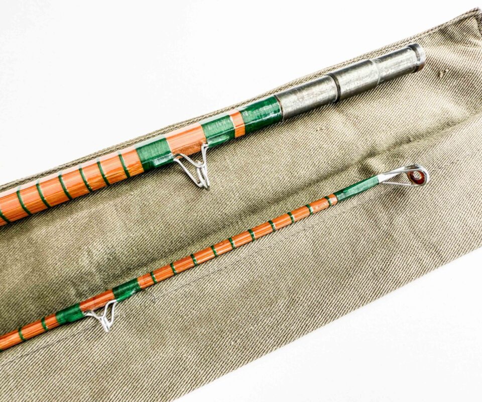   B James & Son Richard Walker S/U Mk IV split cane rod, 10' 2pc