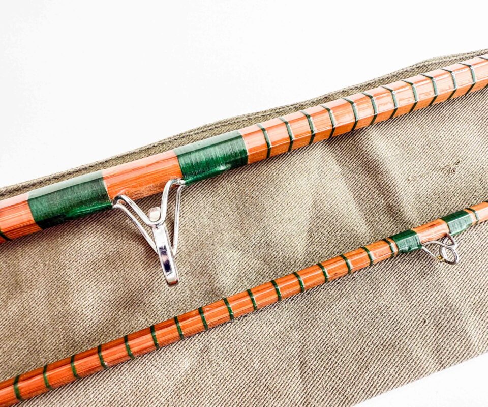   B James & Son Richard Walker S/U Mk IV split cane rod, 10' 2pc