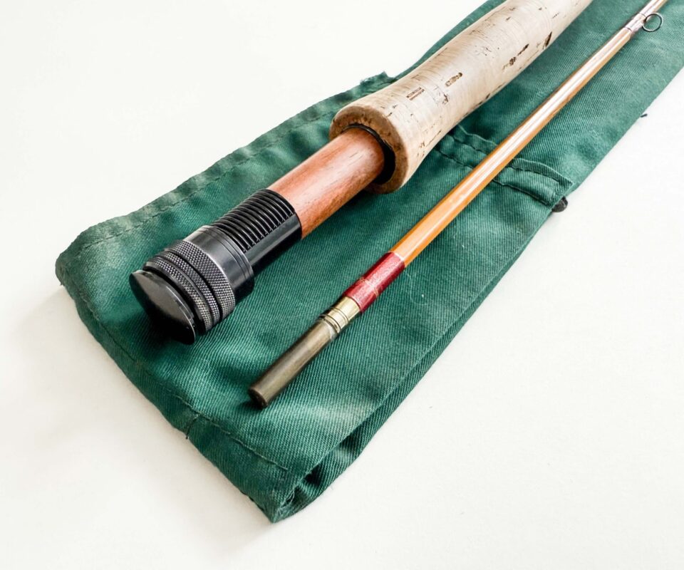   Constable of Bromley CC lightweight 9' two piece split cane trout fly rod