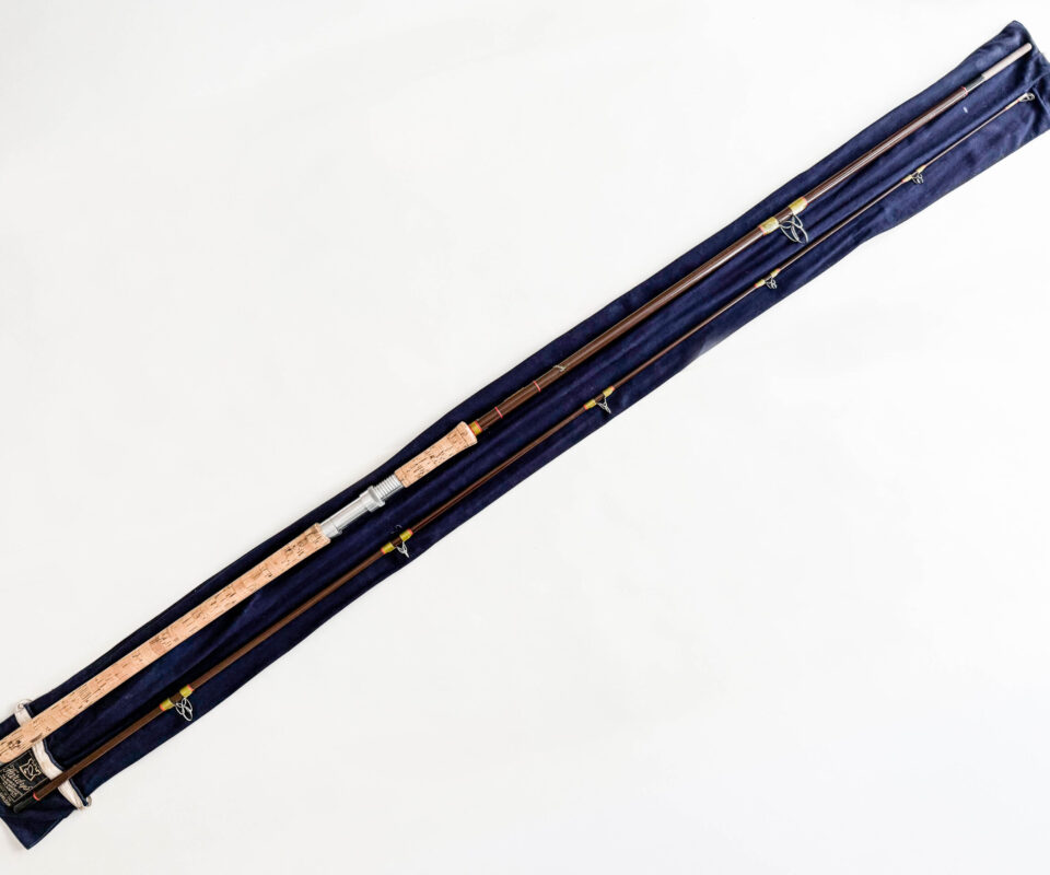   Hardy Alnwick Fibalite spinning No 2 glass rod 10'