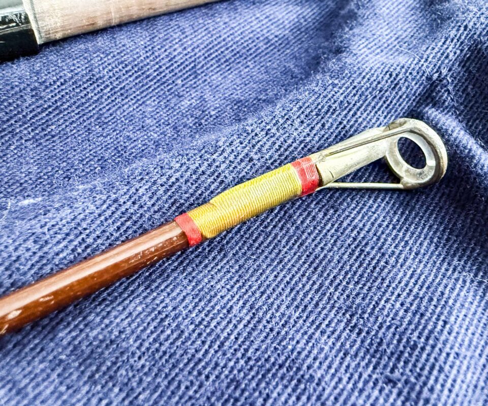   Hardy Alnwick Fibalite spinning No 2 glass rod 10'