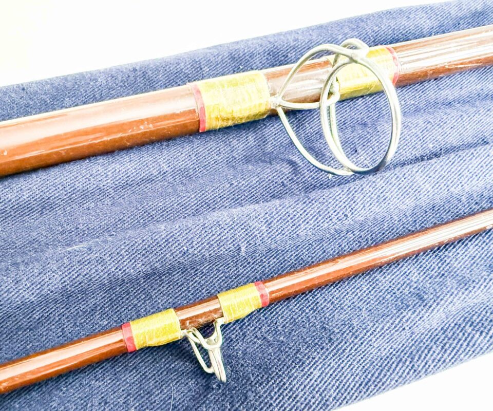   Hardy Alnwick Fibalite spinning No 2 glass rod 10'