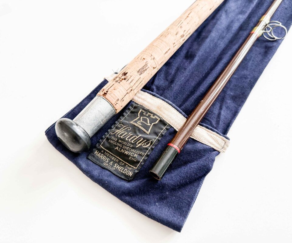   Hardy Alnwick Fibalite spinning No 2 glass rod 10'