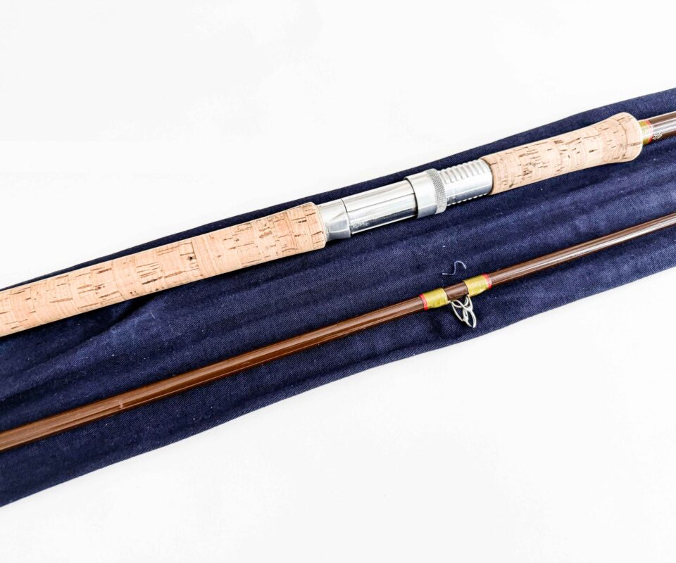   Hardy Alnwick Fibalite spinning No 2 glass rod 10'