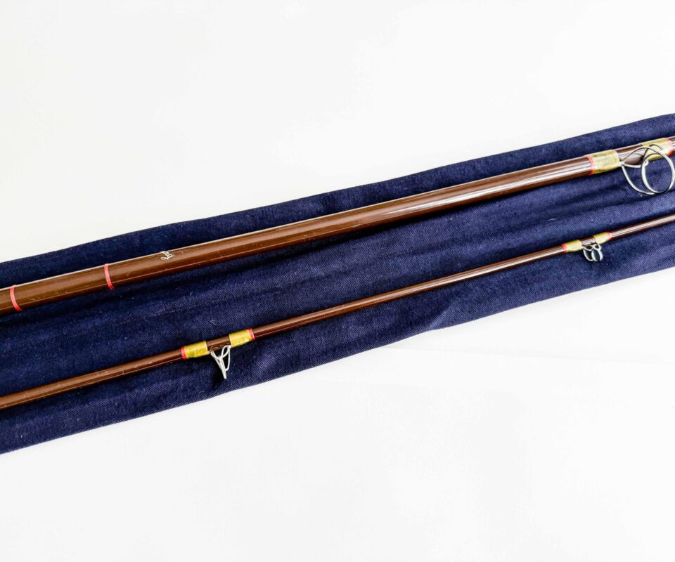   Hardy Alnwick Fibalite spinning No 2 glass rod 10'