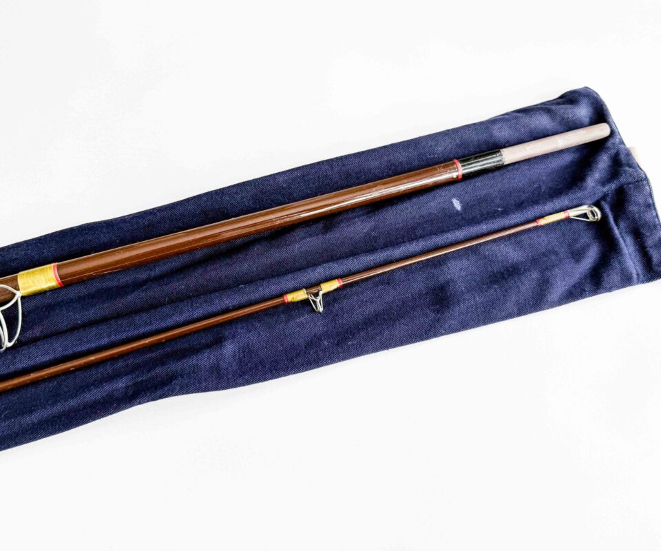   Hardy Alnwick Fibalite spinning No 2 glass rod 10'