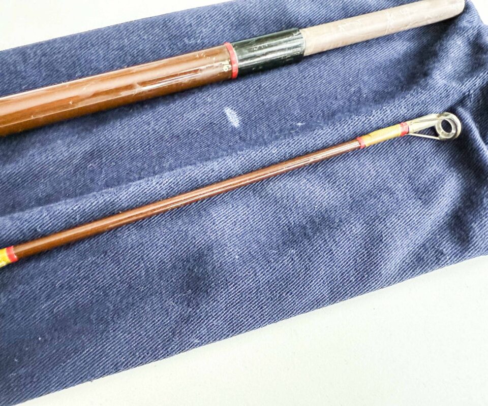   Hardy Alnwick Fibalite spinning No 2 glass rod 10'