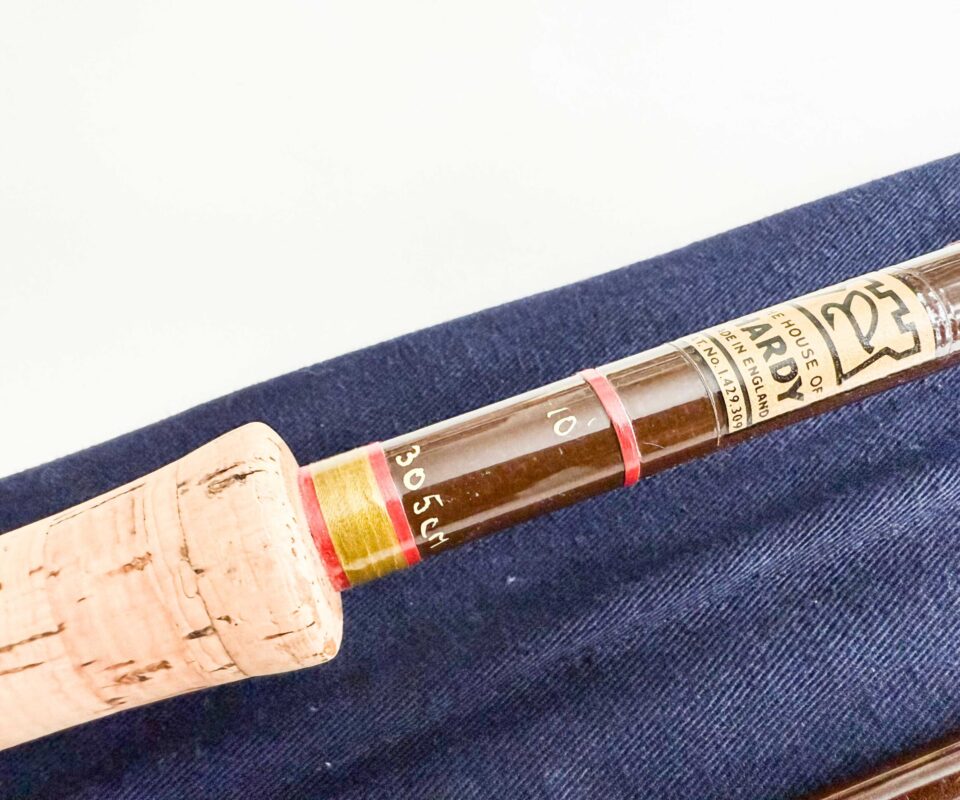   Hardy Alnwick Fibalite spinning No 2 glass rod 10'