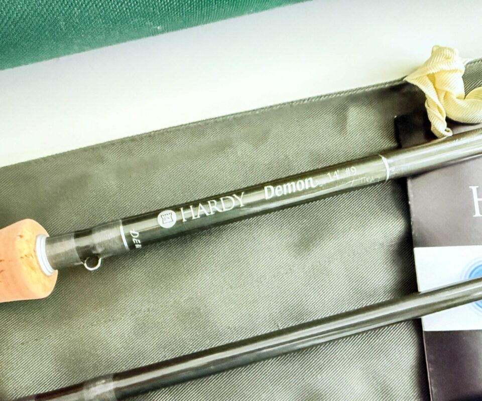 Hardy Demon Double Handed 14’ #9 4 piece fly rod