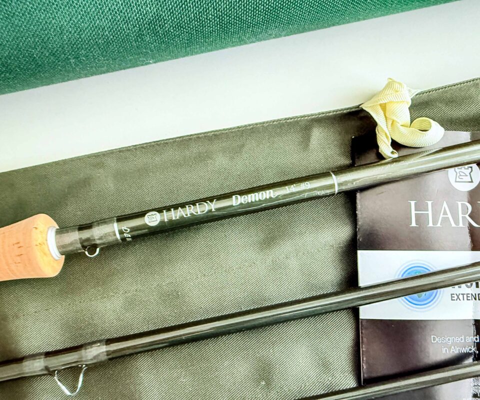 Hardy Demon Double Handed 14’ #9 4 piece fly rod